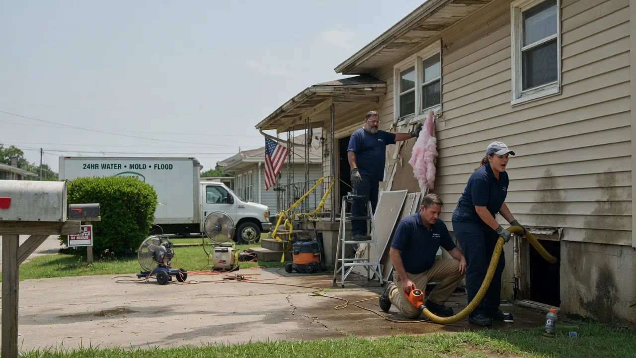 Water Damage Repair in Haysville, KS near me